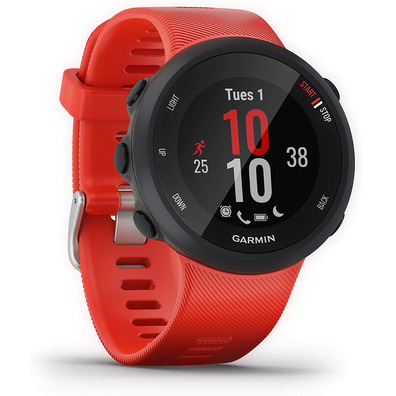 Smartwatch Garmin Forerunner 45 Notifications/Red-GPS Frequency