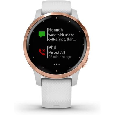 Smartwatch Garmin Sport Vivoactive 4S White Rose