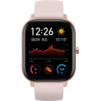 Smartwatch Huami Amazfit GTS Rose Pink 1.65"/BT5/Heart rate monitor/GPS