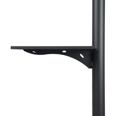 Floor support with Tooq FS1470M-B TV/Monitor 37 ''-70' ' wheels