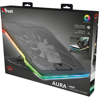 Trust Gaming GXT 1126 Aura Coolant Support up to 17 ''