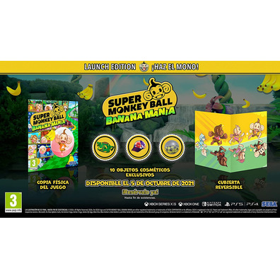 Super Monkey Ball Banana Mania Launch Edition Xbox One/Xbox Series X