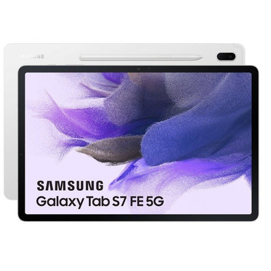 Tablet Samsung Galaxy Tab S7 FE 12.4 " 4GB/664GB 5G Silver