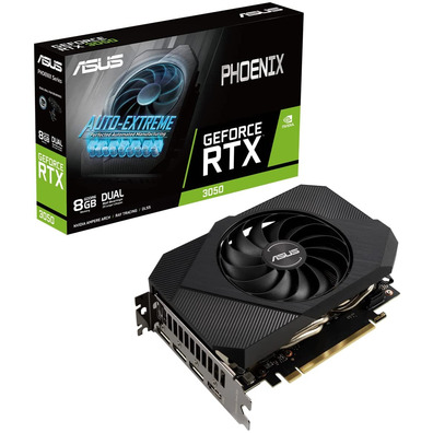 Asus Phoenix Geforce RTX 3050 8GB GDDR6 Chart Card