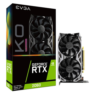 EVGA Geforce RTX 2060 KO Ultra Gaming 6GB GDDR6 1755 MHz Graphics Card