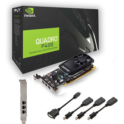 PNY Quadro P400 2GB GDDR5 DP V2 Graphics Card