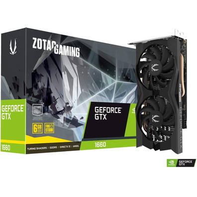 Zotac ZT-T16600K-10M Geforce GTX1660 6GB GDDR5 Graphics Card