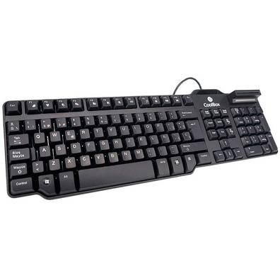 Coolbox Keyboard with DNIE Reader