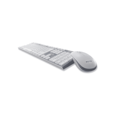 Keyboard + Mouse Approx APPKBWELEGANT Wireless USB Grey/White