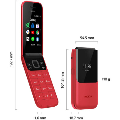 Nokia 2720 Flip Dual SIM Mobile Phone