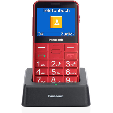 Panasonic KX-TU155EXRN Red Mobile Phone