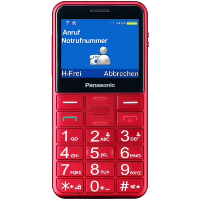 Panasonic KX-TU155EXRN Red Mobile Phone