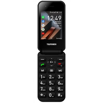 Telefunken S760 Mobile Phone for Black Older People