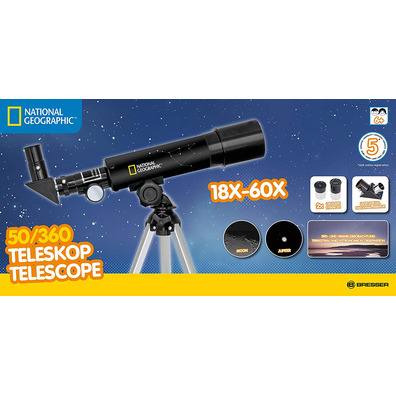 Bresser National Geographic 50/360 Telescope