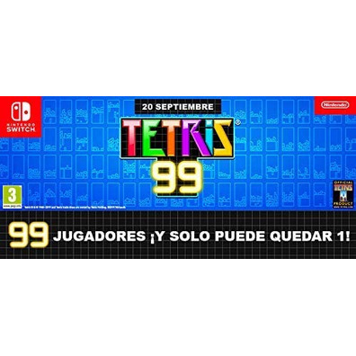 Tetris 99 Switch (12 months Online subscription)