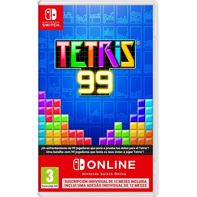 Tetris 99 Switch (12 months Online subscription)