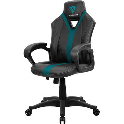 Thunderx3 chair gaming yc1 black cyan Blue