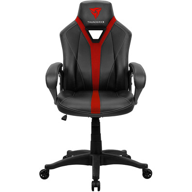 Thunderx3 chair gaming yc1 black cyan Red