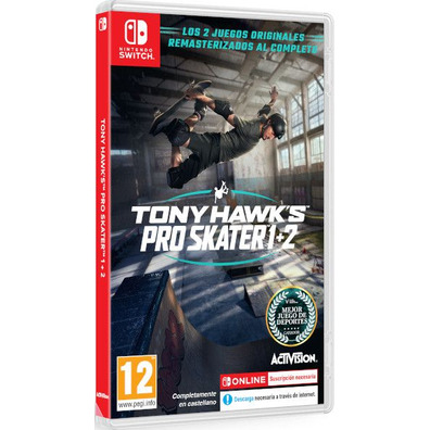 Tony Hawk's Pro Skater 1 + 2 Switch