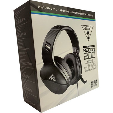 Turtle Beach Recon 200 Black PS5/PS4/Xbox/Switch