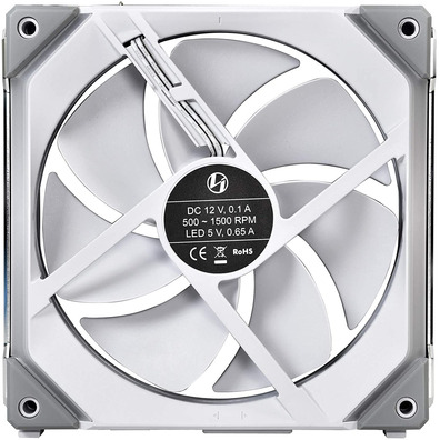 Fan 140x140 Lian Li Uni Fan SL140 Blanco 2 ud