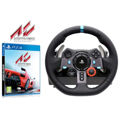 Logitech G29 Racing Wheel + Assetto Corsa PS4