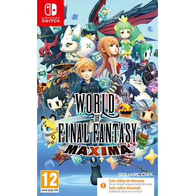 World of Final Fantasy Maxima (Code in a Box) Switch