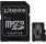 MicroSD XC 256GB Kingston Canvas Select + Adapt Memory Card