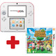 Nintendo 2DS White/Red + Animal Crossing New Leaf