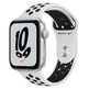 Apple Watch SE Nike GPS 44 mm Aluminium Box in Silver/Sports Correa Nike Black Platinum