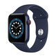 Apple Watch Series 6 44MM GPS Blue Aluminium Box and blue strap sport M09A3TY/A