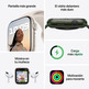 Apple Watch Series 7 GPS 41 mm Box Aluminum in Green/Green Sports Correa Trebol