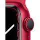 Apple Watch Series 7 GPS 41 mm Aluminium Box in Red/Red Sports Correa