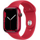 Apple Watch Series 7 GPS/Cellular 45 mm Red Aluminium/Red sports strap