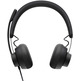 Micro Logitech Zone Wired Black Headphones