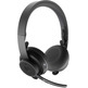 Micro Logitech Zone Wireless Black Headphones