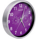 Bresser Mytime Clock Wall Termo-/Higro 25cm Violet