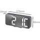 Bresser Weather Alarm Clock Mytime Echo Gray