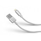 Braided Cable lightning iPhone Gold Collection Plata SBS