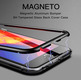 Magnetic Case with Tempered Glass iPhone 7/8 Black