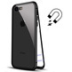 Magnetic Case with Tempered Glass iPhone 7/8 Black