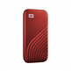 SSD External Hard Disk 1 TB Western Digital My Passport Red