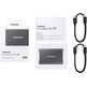 External Disk SSD Samsung Portable T7 2TB USB 3.2 Grey