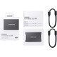 SSD External Disk Samsung Portable T7 500GB USB 3.2 Grey