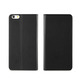 Black Wallet Folio Stand Case Muvit for iphone 6 Plus