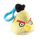 Angry Birds Keychain - Black Yellow