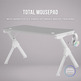 Table Gaming Mars Gaming MGD140W 140 cm White