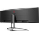 Monitor Gaming Curvo AOC AGON AG493UCX 49 " DQHD Multimedia Black