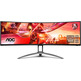 Monitor Gaming Curvo AOC AGON AG493UCX 49 " DQHD Multimedia Black