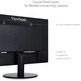 LED Monitor 27 '' Viewsonic VA2719-2K-SMHD IPS Black